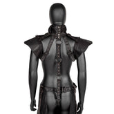 European Punk Armor Shoulder Vest Women's Halloween Cosplay Prop - Steampunk Shoulder Armor Vest - Coscosmos